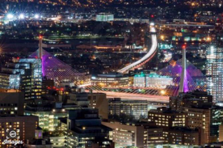 Illustration for article titled Landmarks Around the World Went Purple in Honor of Prince